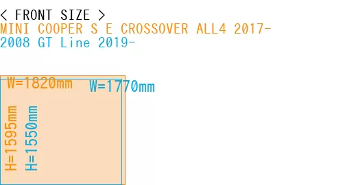 #MINI COOPER S E CROSSOVER ALL4 2017- + 2008 GT Line 2019-